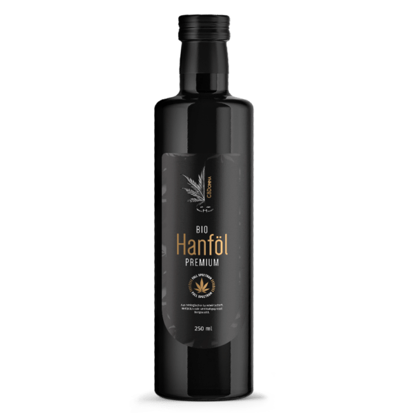 250ml Premium BIO Hanföl